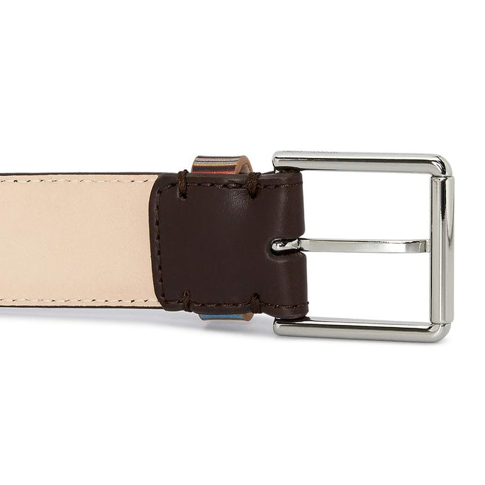 Paul Smith Men's Leather Belt Navy