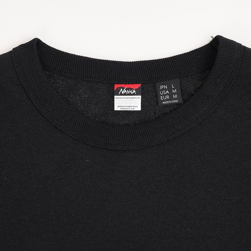 NANGA Men’s Duck Vintage T-Shirt N2610 1M058Z BLK
