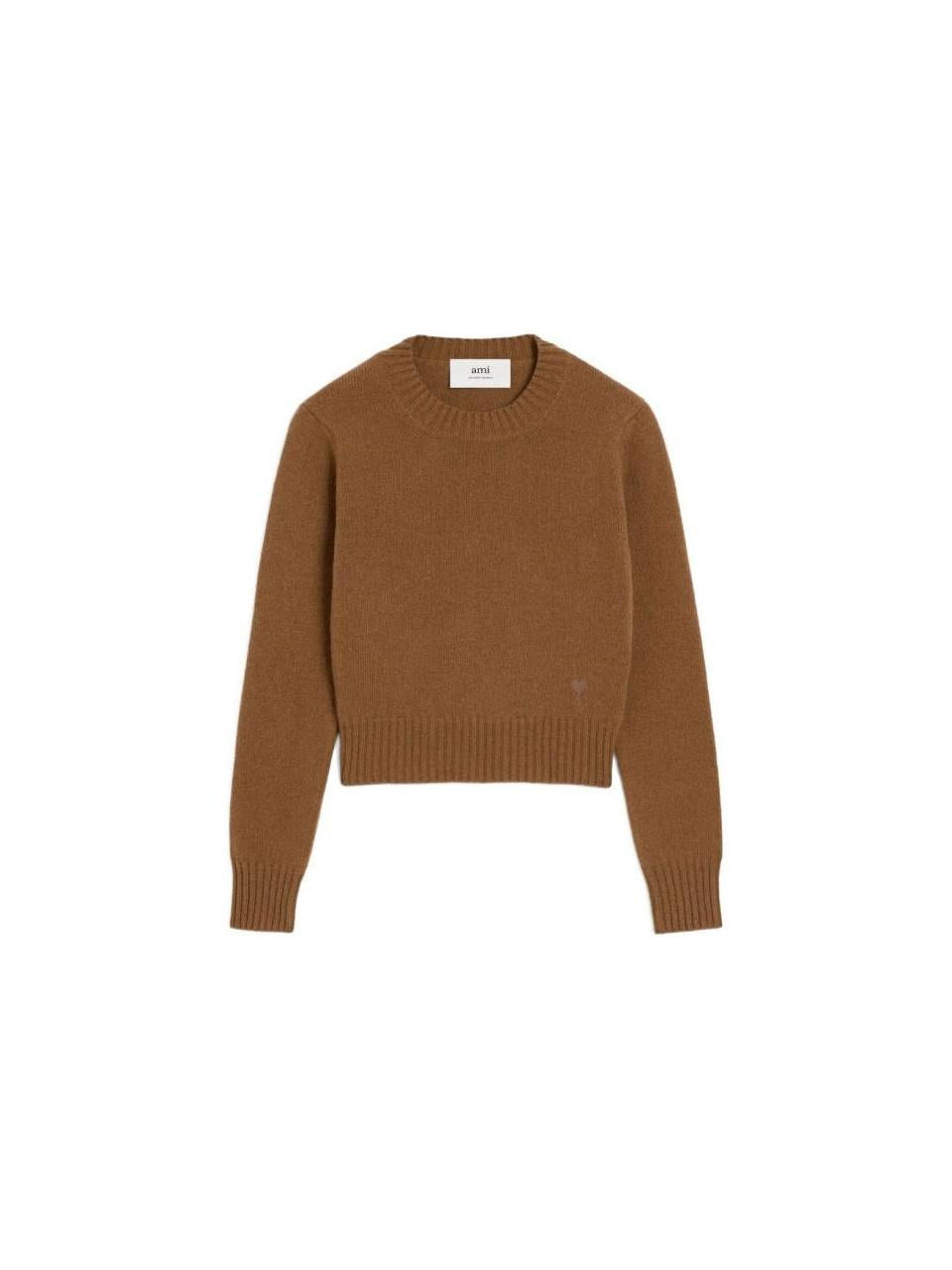 AMI De Coeur Cashmere Crewneck Sweater FKS832 005 216