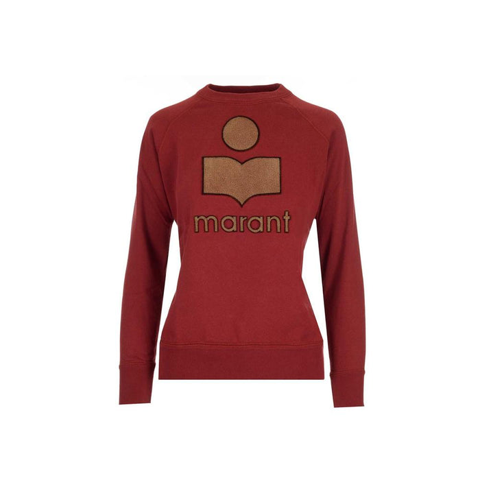 Isabel Marant Grenat Logo Fleece Sweatshirt MILLY Anniversary