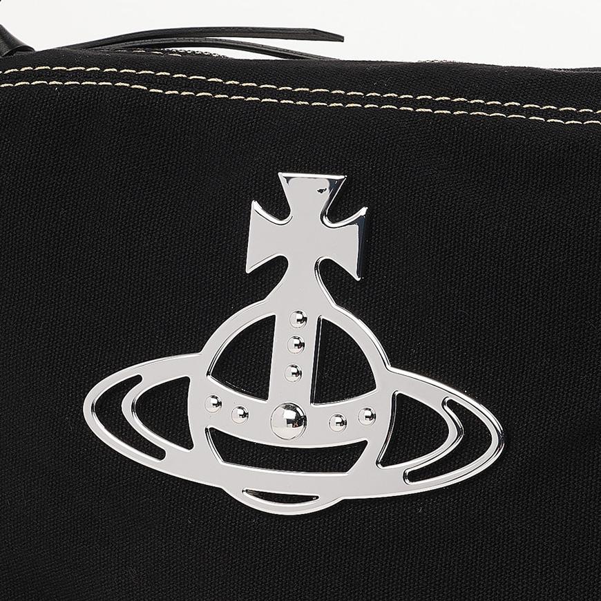Vivienne Westwood Jude Crossbody Bag Black Leather Women’s