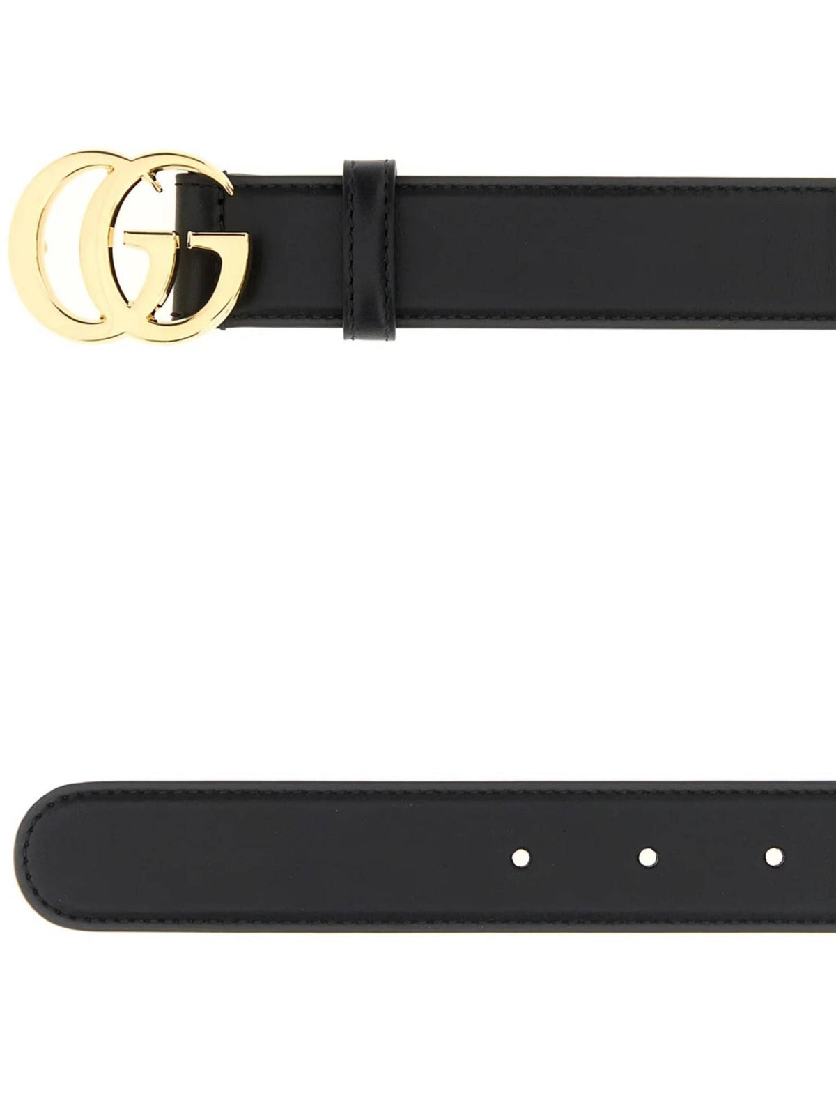GUCCI Black Leather Belt