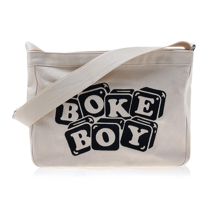 KENZO Boke Boy Canvas Shoulder Bag for Women