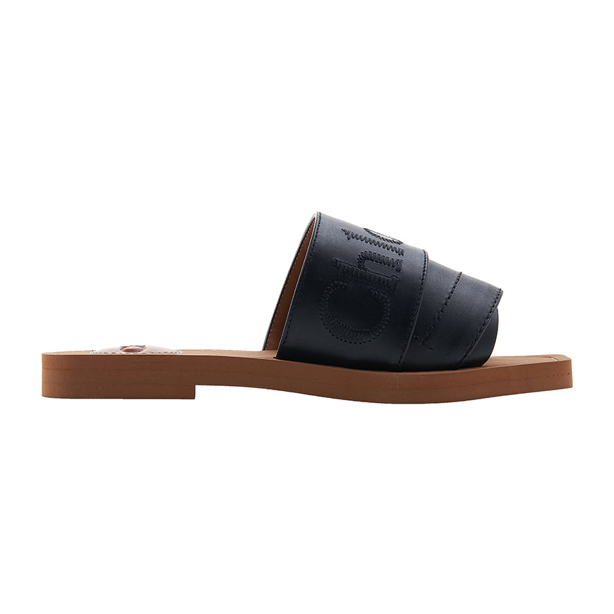 Mulberry Women's Logo Slide Sandals CHC22W188BF 001