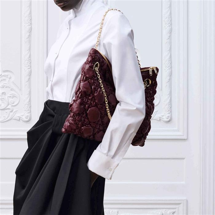 DIOR Crunch Bag Medium Tote Bag