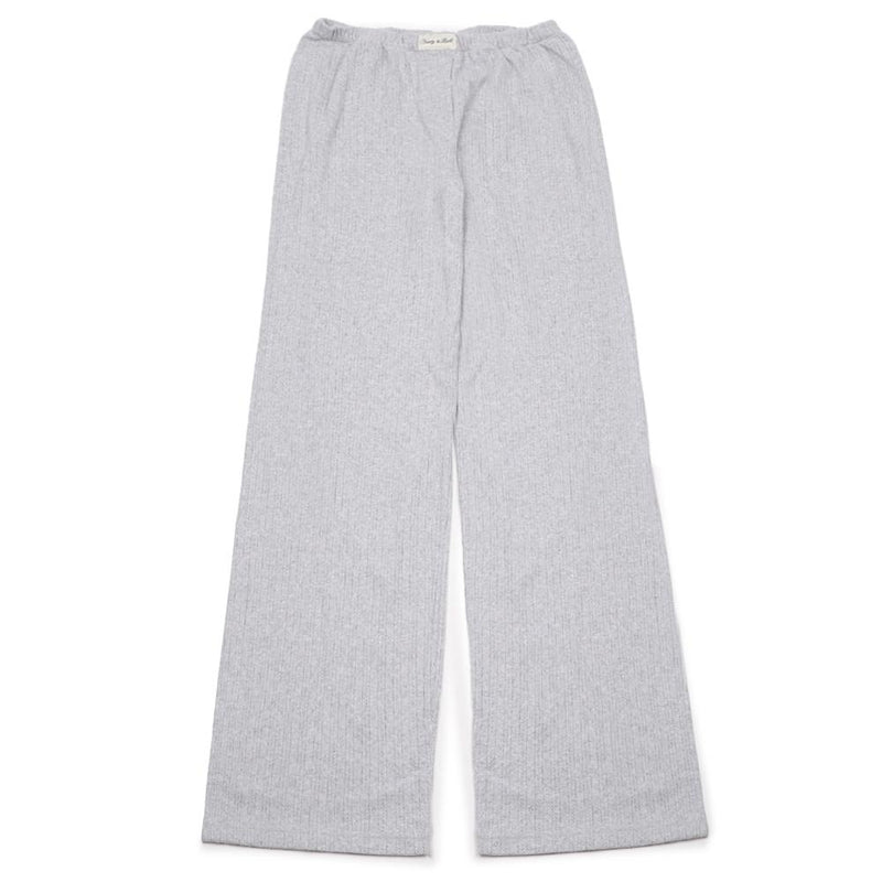 SPORTY&RICH Logo Patch Sweatpants Women Gray PA06876326 GY03