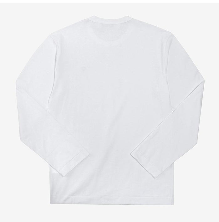 Comme des Garcons PLAY Red Heart Patch Long Sleeve T-Shirt Men’s