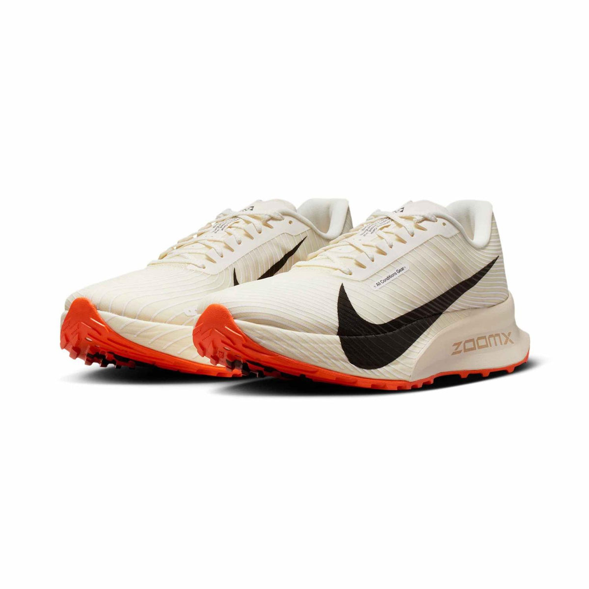 Nike ACG Ultrafly White Orange Trail Road Running Shoes Low Top HF5668 101