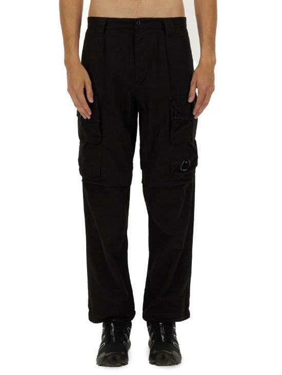 CP Company Flatt Nylon Cargo Pants Black Men’s