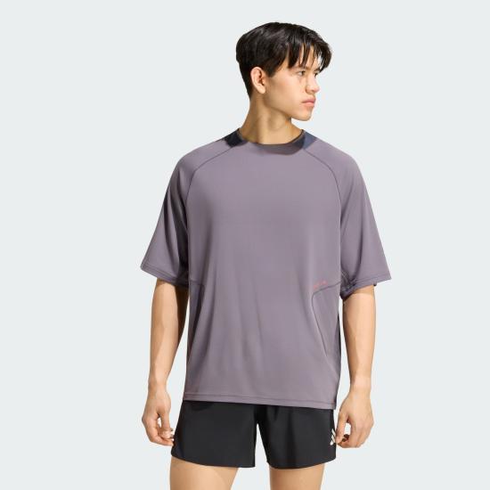 Adidas Men’s Short Sleeve T-Shirt KU8464 Grey Strata DOM
