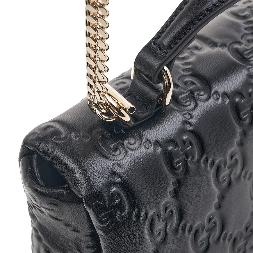 GUCCI Women’s Logo GG Mini Tote Bag 806017 AAD5U 1000