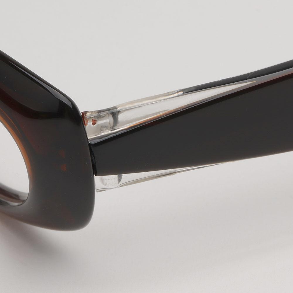 Bottega Veneta Black Acetate Oval Geek Chic Eyeglass Frames Unisex BV84 VNH