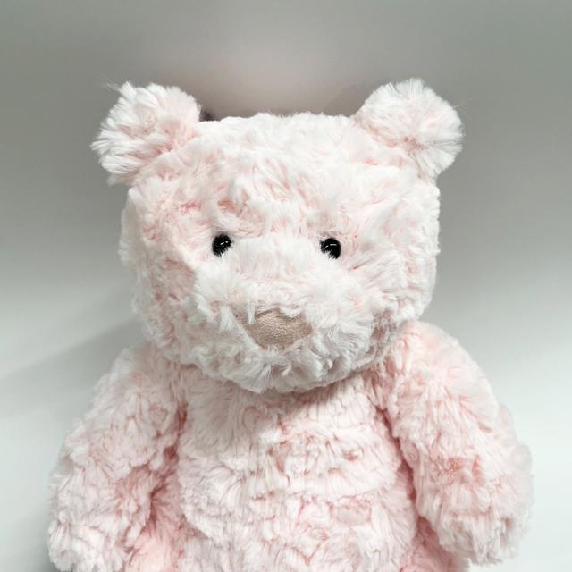 jELLYCAT Leola Bear Pink Large Keyring Accessory