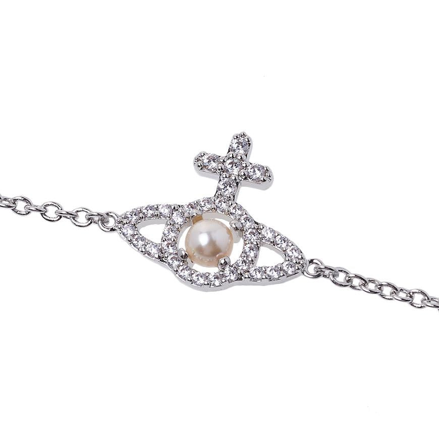 Vivienne Westwood Women's Olympia Pearl Chain Bracelet