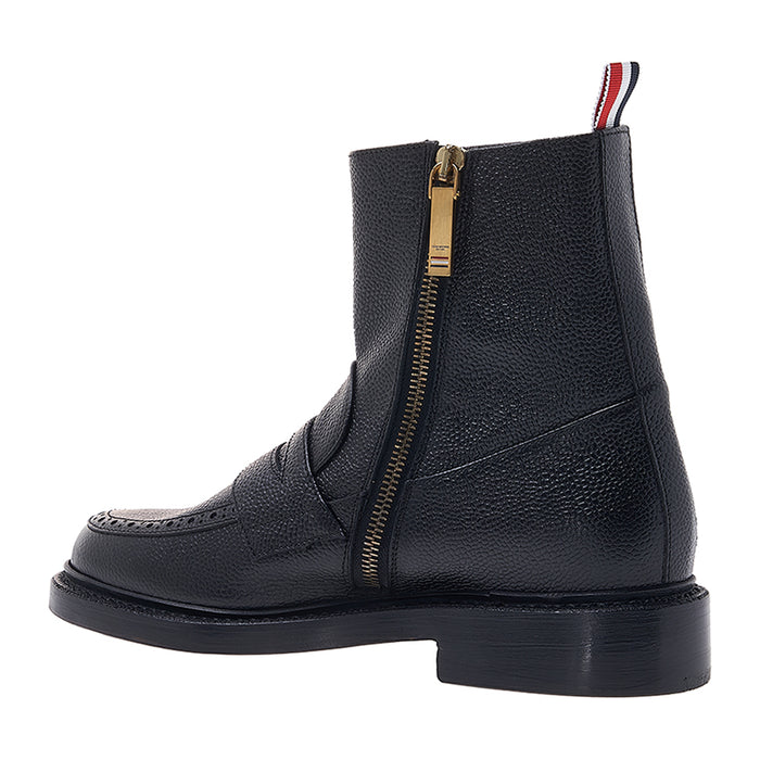 THOM BROWNE Women's Penny Loafer Ankle Boots FFB153A 06257 001