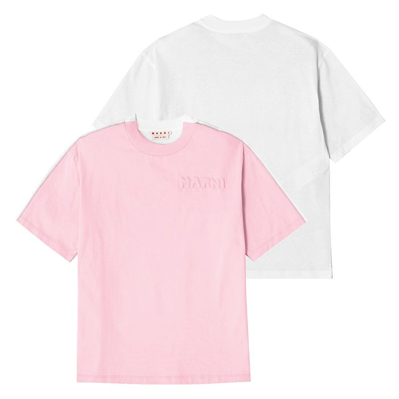 Marni Logo Short Sleeve Women’s T-Shirt THJET49QX UTC017 00C09