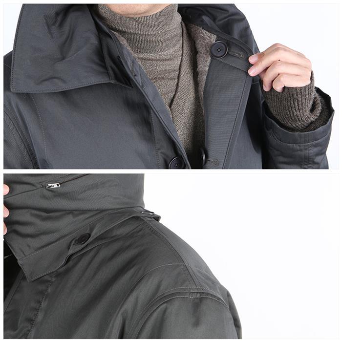 Lemaire Reversible Parka Coat Jacket for Men M213 CO169 LF609 498