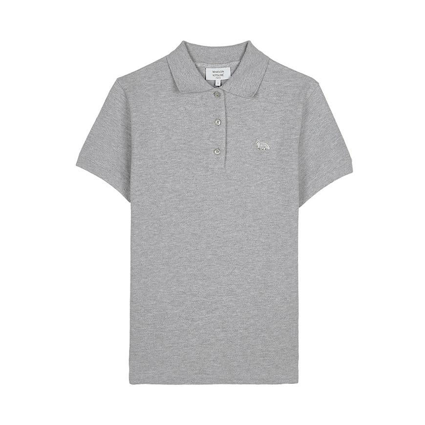 Maison Kitsune Women Baby Fox Polo T-Shirt Navy Cotton MW00202 KP0001 H120