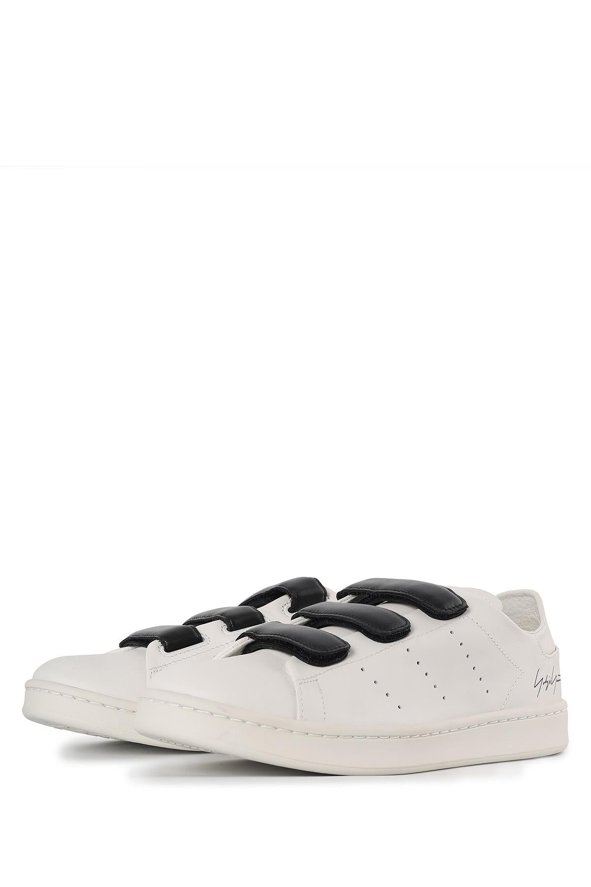 Y-3 Orbit Grey/Black Stan Smith Velcro Low Top Sneakers