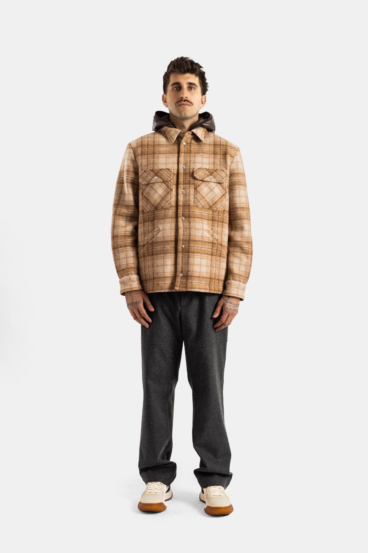 Moncler Black Down Puffer Jacket for Men