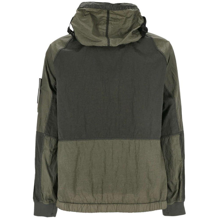 STONE ISLAND Econnly Hooded Jacket Black Men's Outerwear