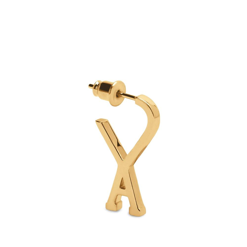 AMI Silver-Tone Hoop Earrings