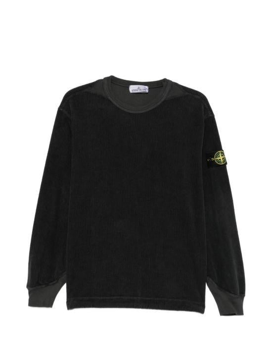 STONE ISLAND Lead Gray Long Sleeve Sweatshirt L2S156100030 S0444 V0062