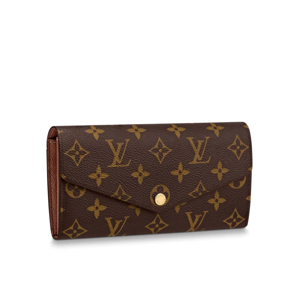 Louis Vuitton Monogram Canvas Sarah Women's Long Wallet M62236