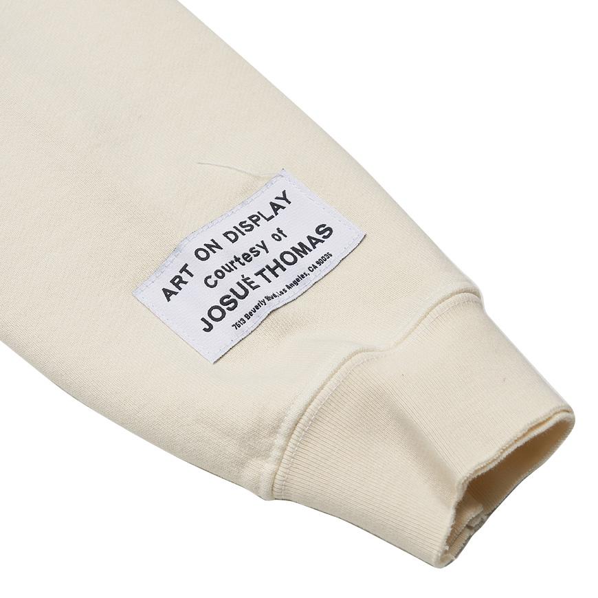 GALLERY DEPT. Cream Boxing Merch Hoodie for Men BMH 50012