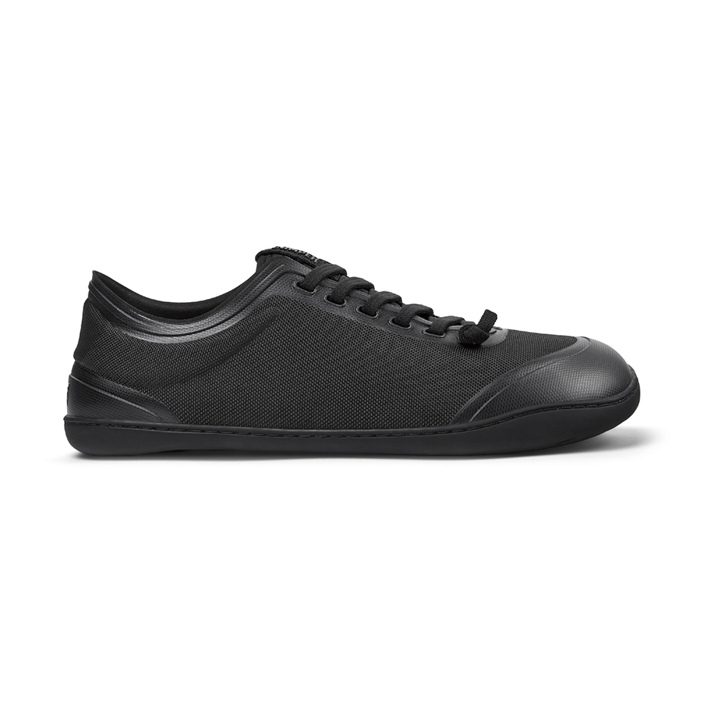 Camper Men’s Peu Cami Black Leather Low-Top Sneakers K100987 003