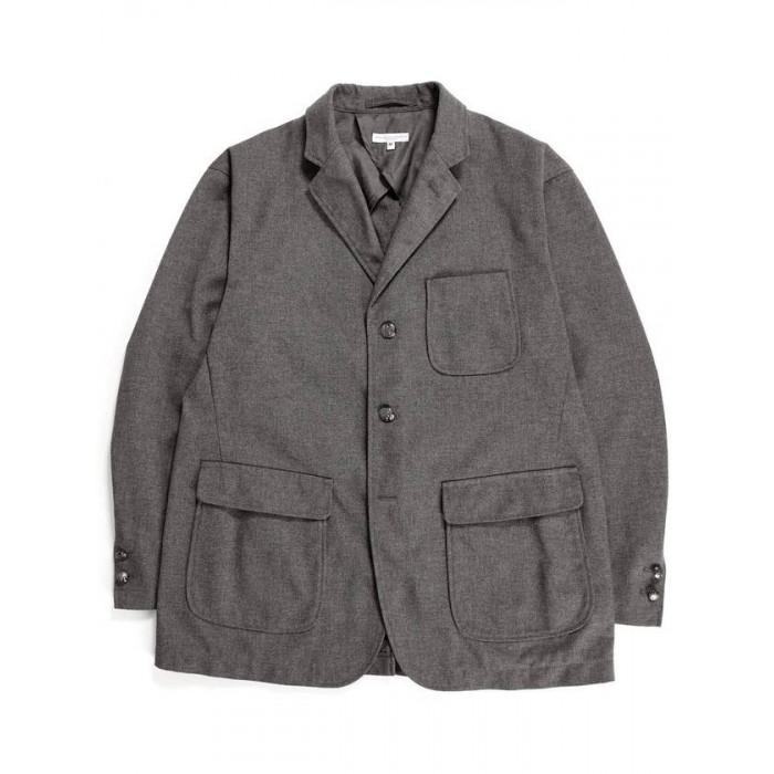Engineered Garments Grey PC Hopsack Ivy Blazer Jacket for M 24S1D069 OR246 ZT189