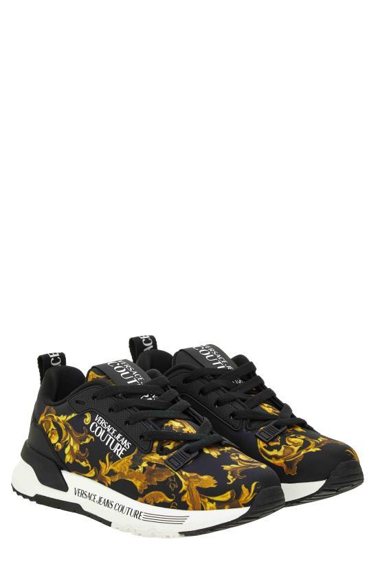 Versace Outline Barocco Dynamic Low-Top Sneakers 79VA3SAA ZSC97 G89