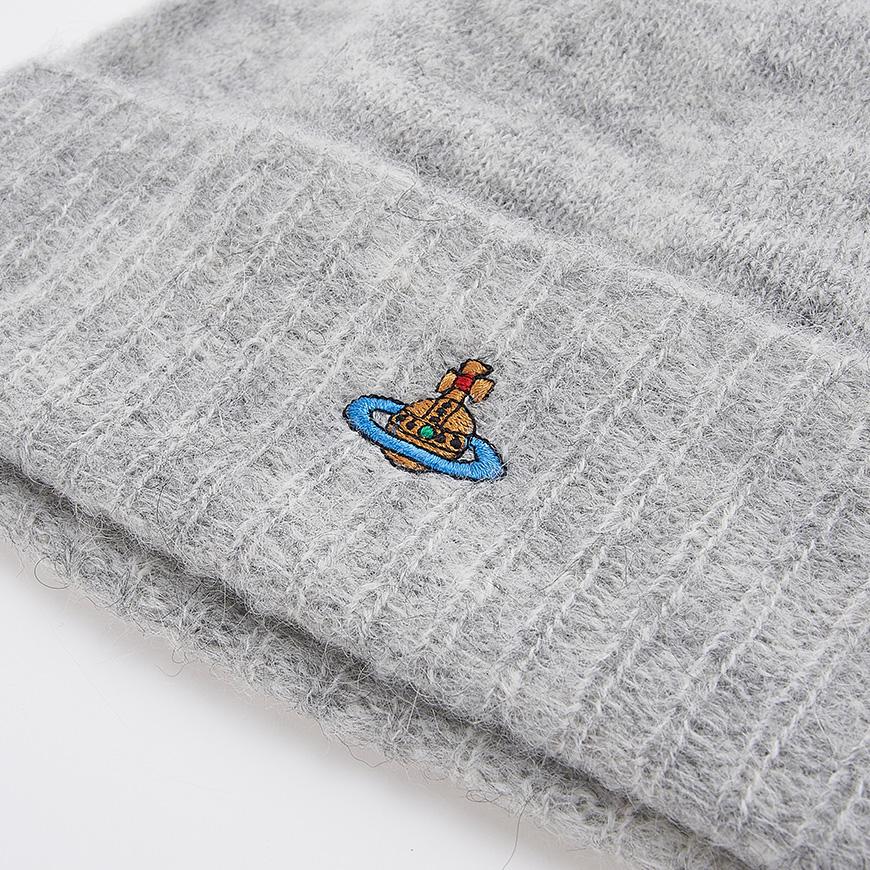 Vivienne Westwood Unisex Fluffy Beanie Hat 8102002J K006A P401