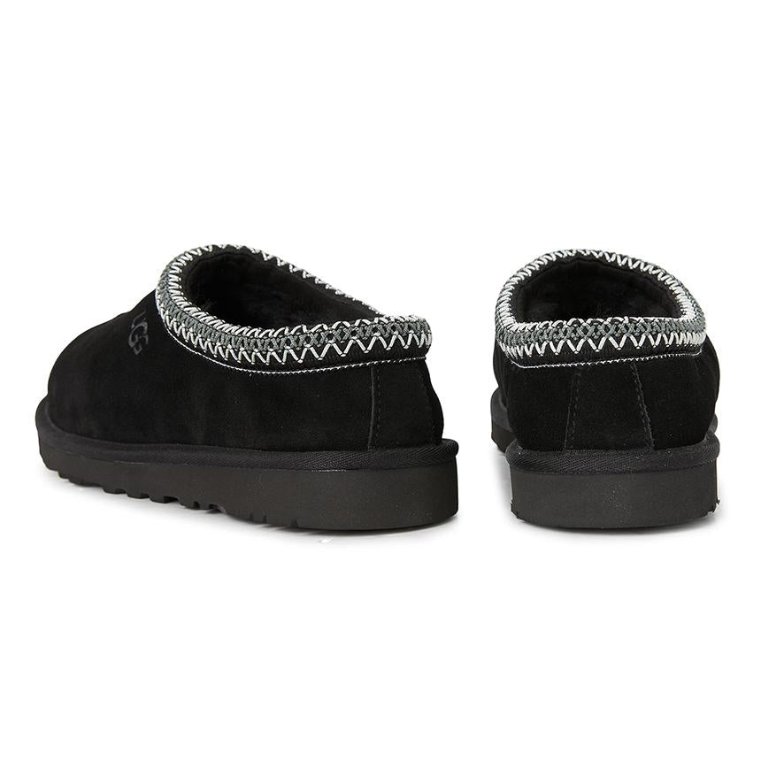 Ugg Tasman II Men’s Suede Mule Slippers 1174671 BLK