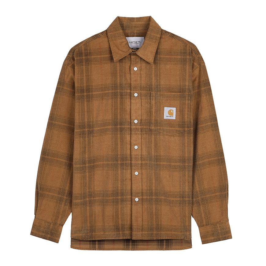 CARHARTT WIP Wilber Check Long Sleeve Shirt for Men I035953 3J6XX