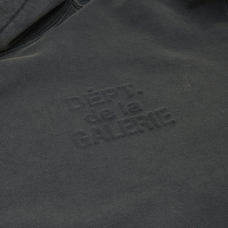 GALLERY DEPT. Men’s Embossed Logo Hoodie FW25 DEH 50039