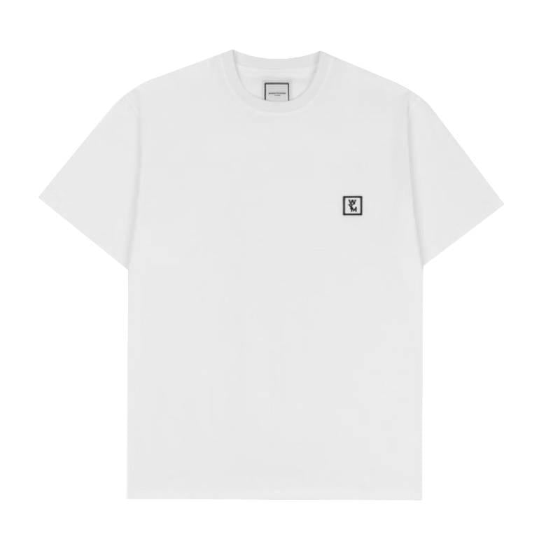 WOOYOUNGMI Cotton Back Logo Short Sleeve T-Shirt