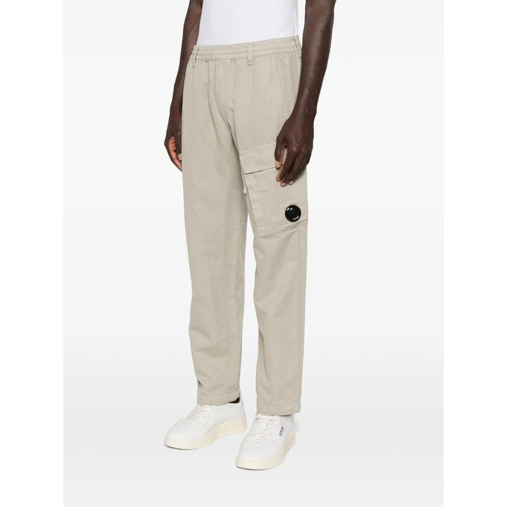 CP Company Cotton Men’s Cargo Pants Gray
