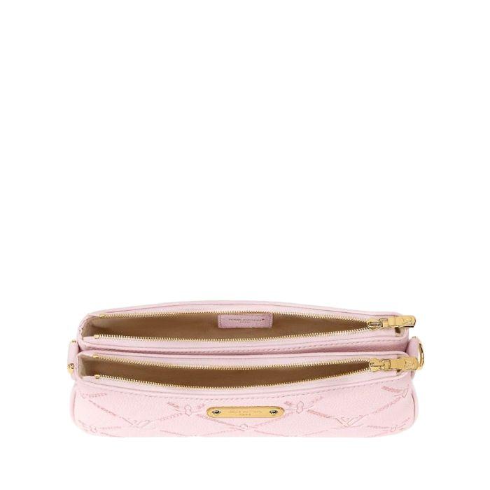 Louis Vuitton Pochette Rive Leather Shoulder Bag