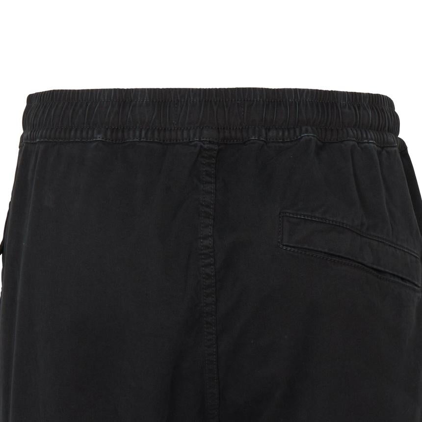 STONE ISLAND Men’s Cargo Jogger Pants Black Cotton Classic Pants