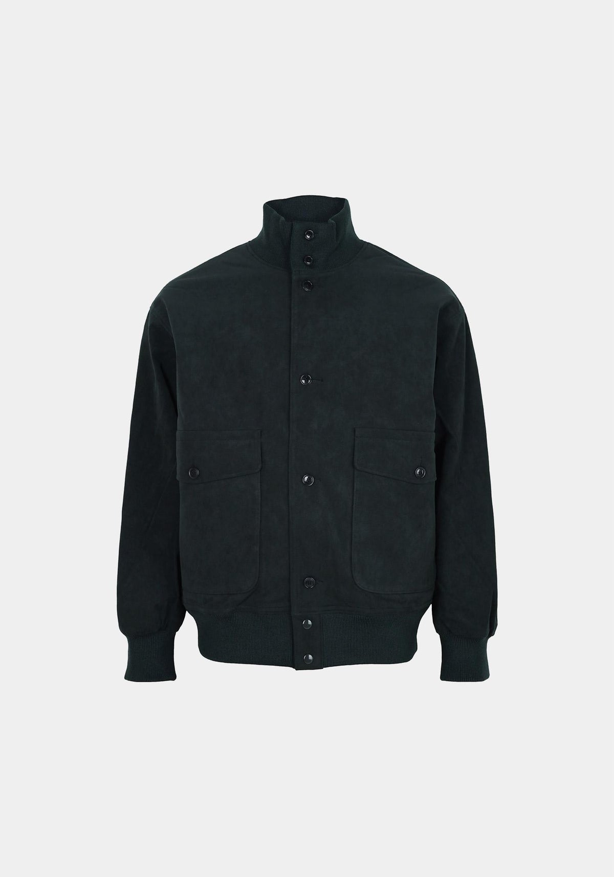 nanamica Moss Gray Insulation Crew Jacket S25FA052E MH