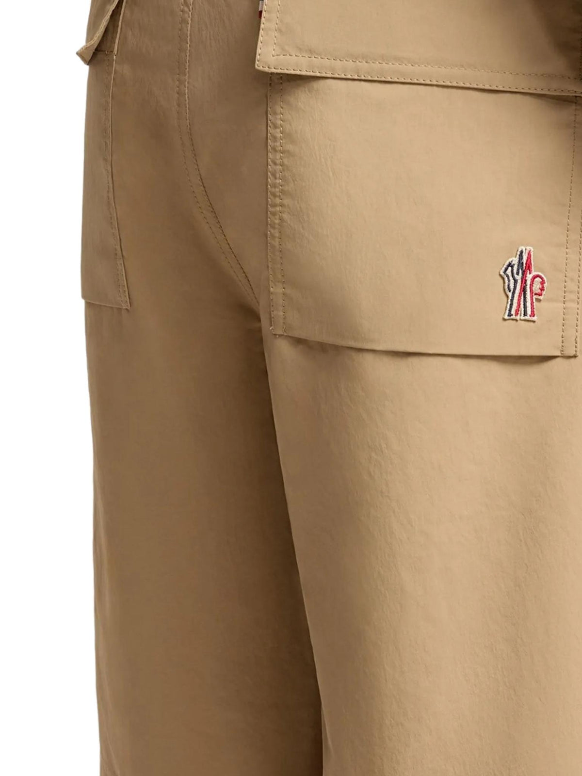 Moncler Nylon Colorblock Drawstring Men's Shorts