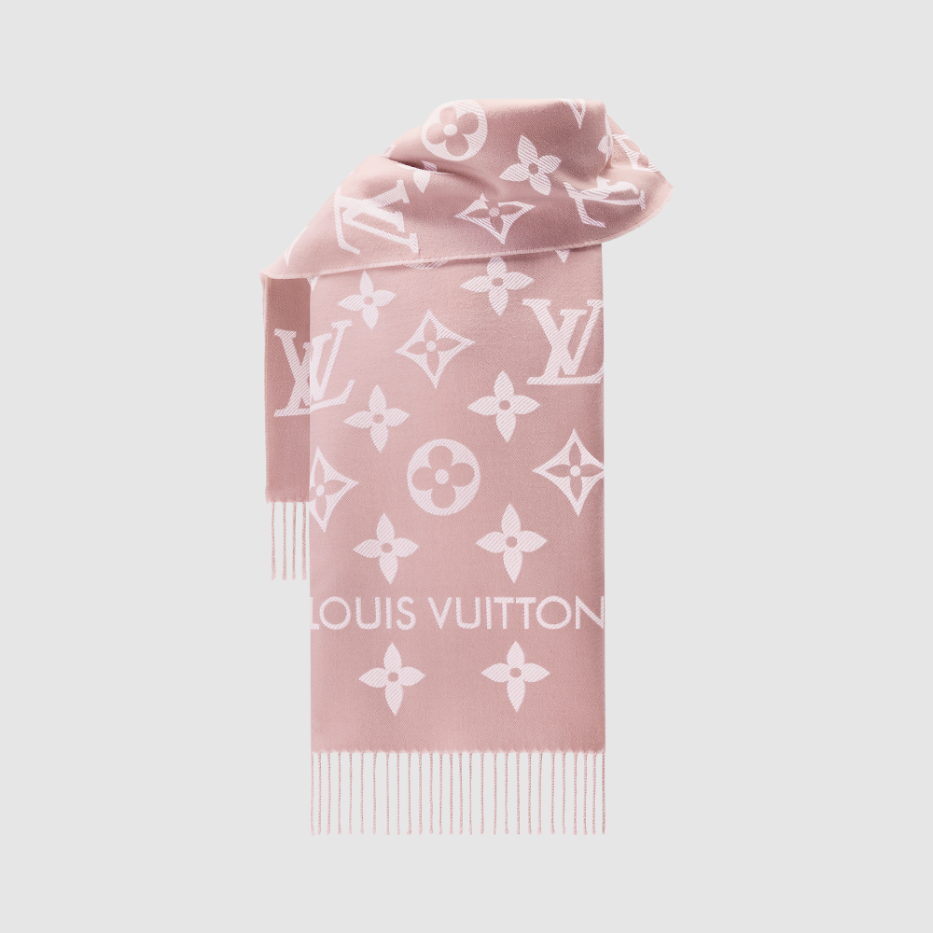 Louis Vuitton LV Essential Scarf Muffler Wool Blend Scarf