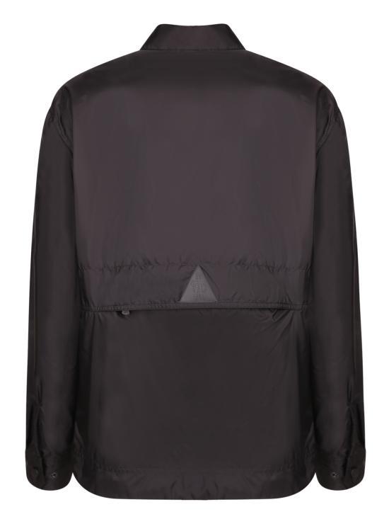 Moncler Black Lightweight Zip Jacket for Men 1G00008 53A5E 999 BLACK DOM