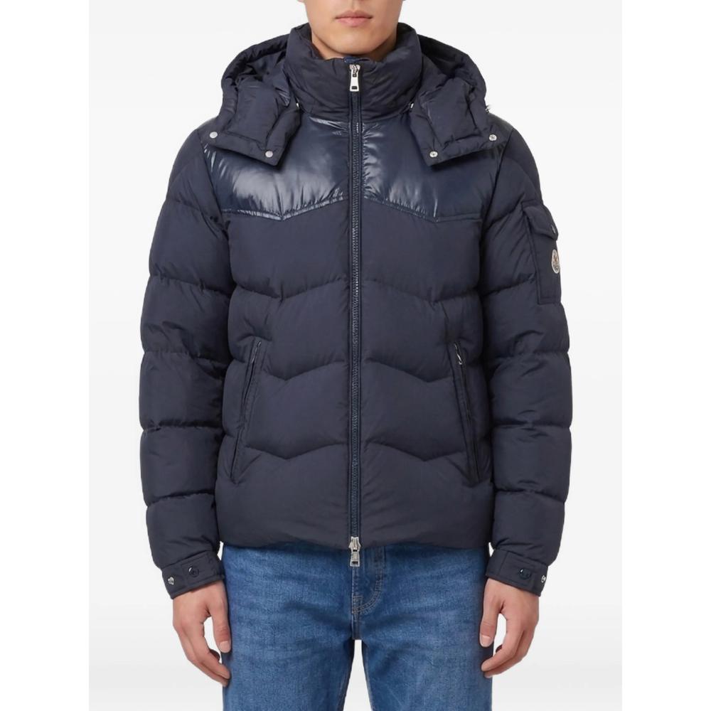 Moncler Navy Down Puffer Jacket for Men