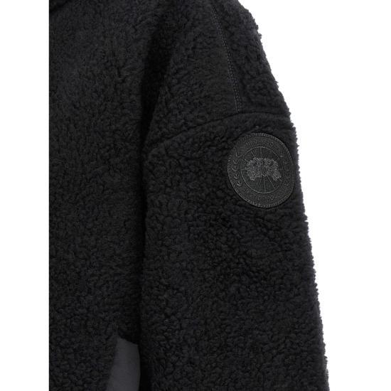 Canada Goose Black Short Down Puffer Jacket for Men 7068 W9381