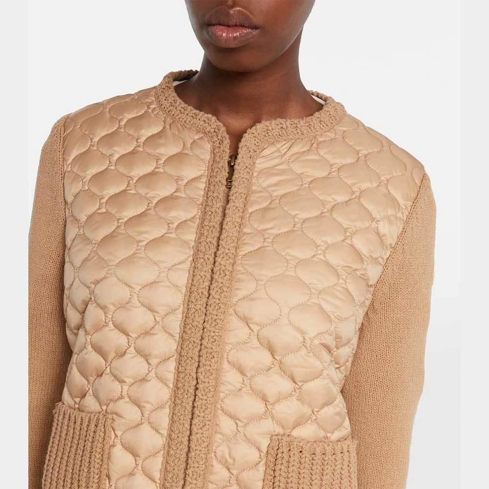 Moncler Geometric Quilted Padded Zip-Up Cardigan Women’s Jacke 9B00036 M5670 22B
