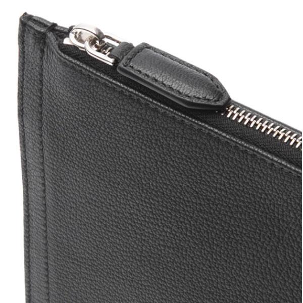 GIVENCHY Antigona Large Black Leather Clutch