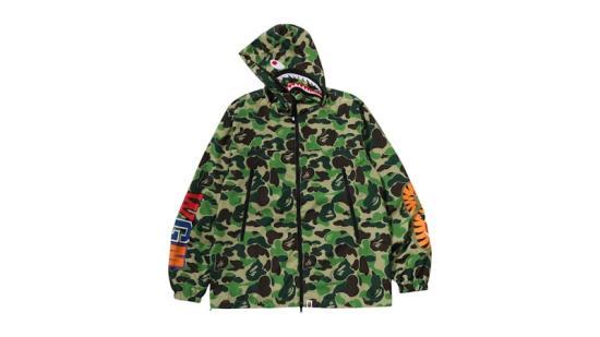 BAPE Men’s Casual Jacket 001LJM301014MGRN GREEN DOM