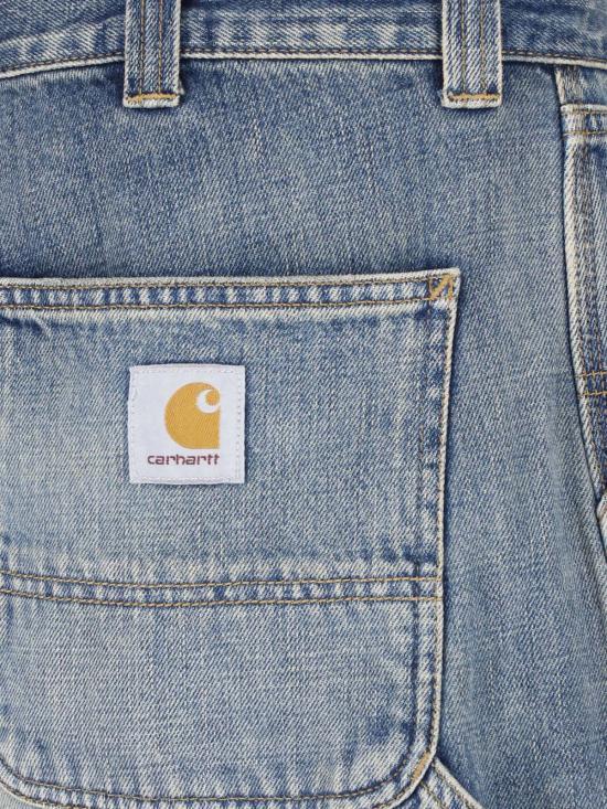 CARHARTT WIP Blue Worn Used Wash Denim Jeans Men’s